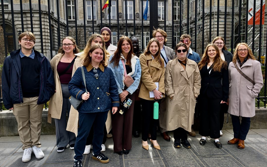 Nebraska Journalism Dean Leads Military Public Affairs Study Abroad Course in Brussels
