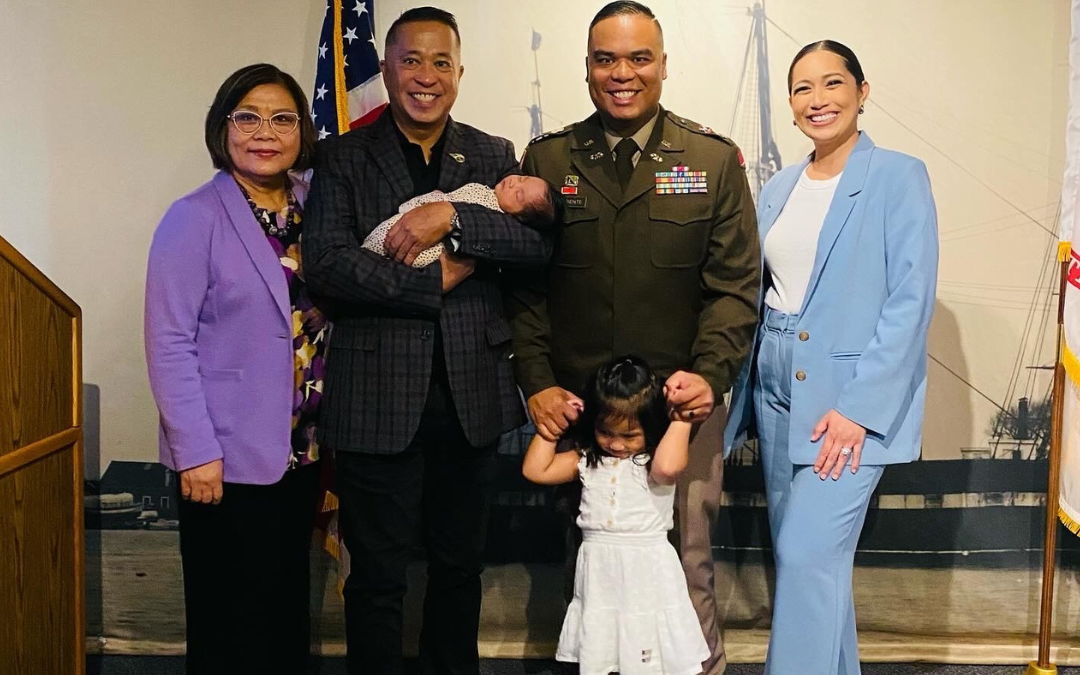 ROA Life Member promoted to major in Newport, Rhode Island ceremony