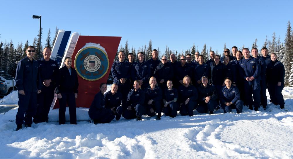 Coast Guard Sector Anchorage awarded Rear Admiral Bennett “Bud” Sparks Award