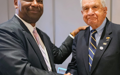 Member since 1959, Dean Hewitt receives first ROA Life Member Pin