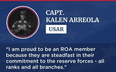 Faces of ROA: USAR Capt. Kalen Arreola