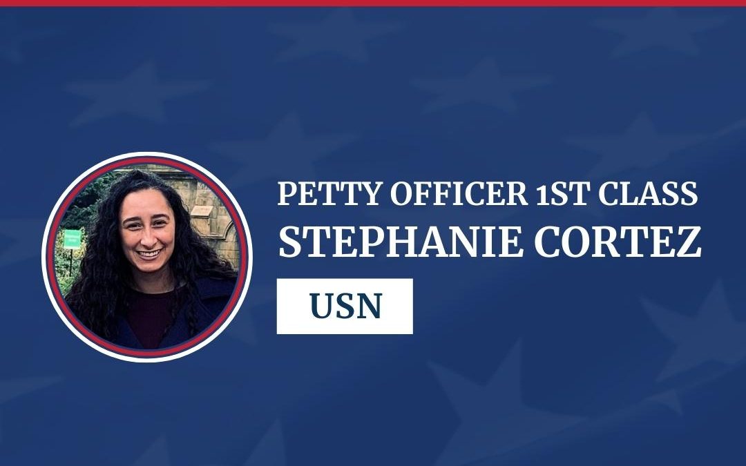 Faces of ROA: USN Petty Officer 1st Class Stephanie Cortez