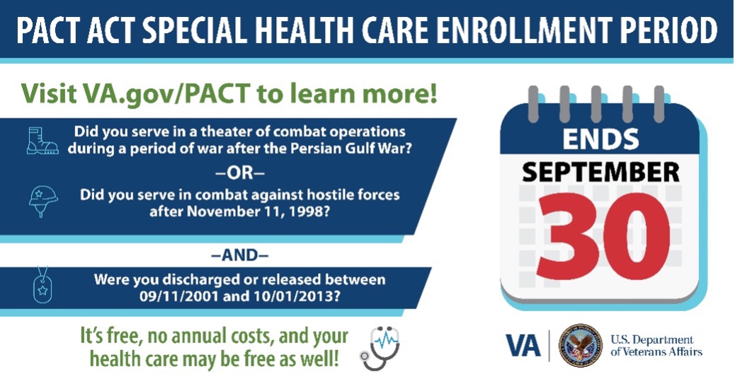 The Next PACT Act Deadline: September 30 Special Enrollment Period Toolkit