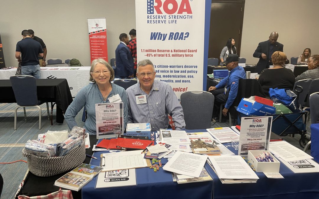 ROA Houston Chapter assists families at Army Yellow Ribbon Event