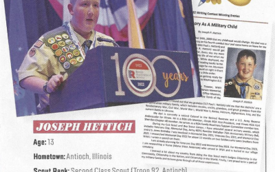 ROA Military Family Writing Contest Winner Featured in “Scout Life.”