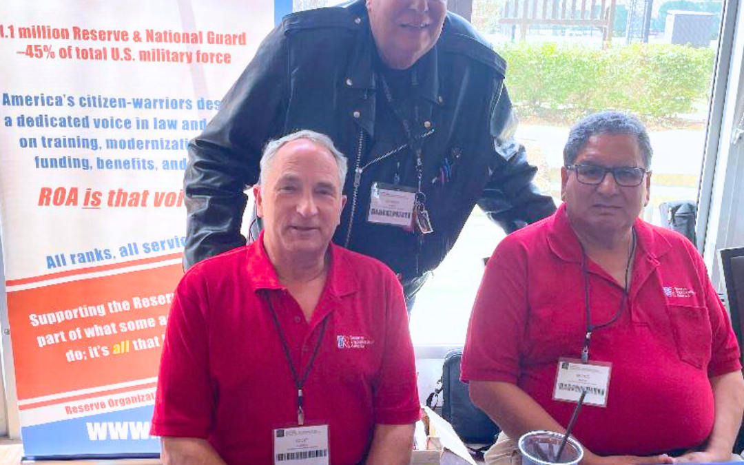 Dept. of Texas represents ROA at Yellow Ribbon event in San Antonio, Texas