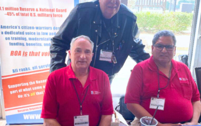 Dept. of Texas represents ROA at Yellow Ribbon event in San Antonio, Texas