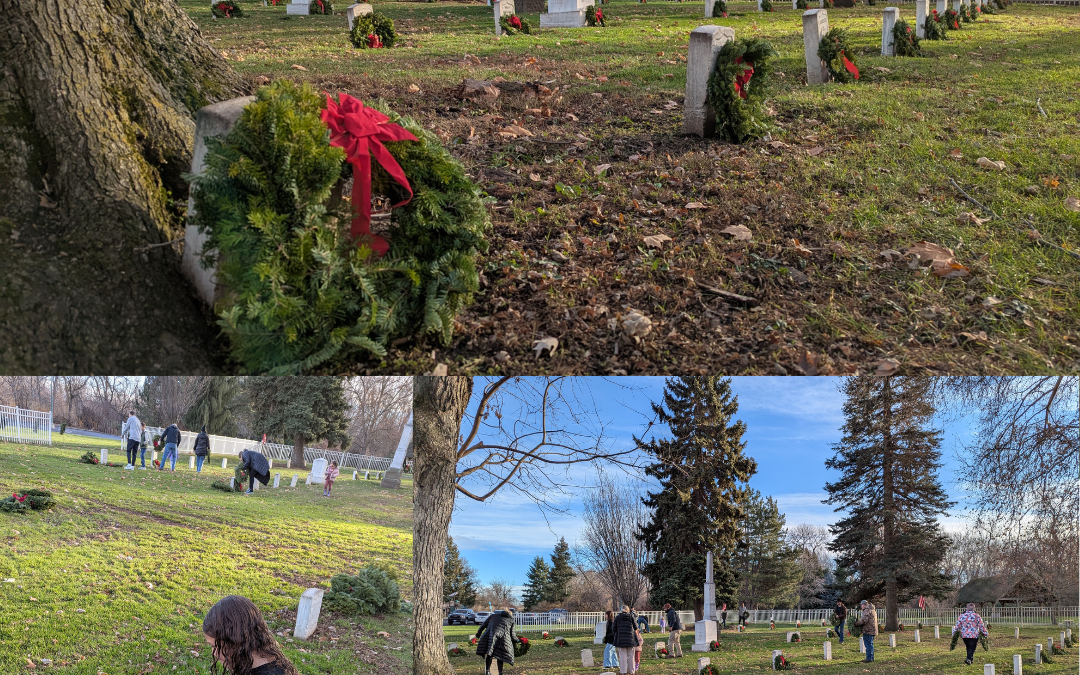 Wreath-laying honors veterans in Walla Walla and College Place, Wash.
