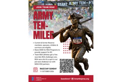 Join Team ROA for the Army Ten-Miler!